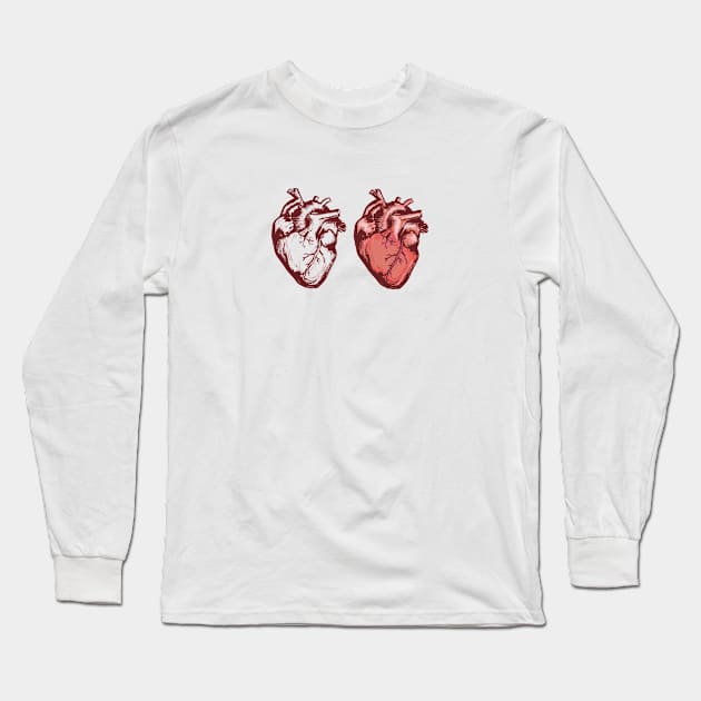 Two hearts Long Sleeve T-Shirt by TambuStore